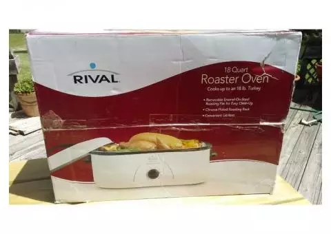 Rival 18 quart Roaster Oven